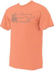 "I Will Spend" St. Therese of Lisieux Heather Coral T-Shirt